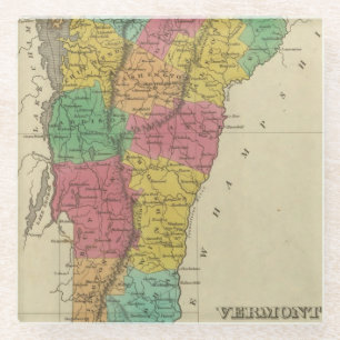 Vermont 10 glazen onderzetter