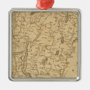 Vermont 5 metalen ornament