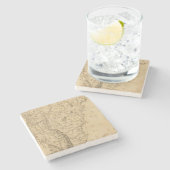 Vermont 5 stenen onderzetter (Zijkant)