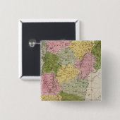 Vermont 7 vierkante button 5,1 cm (Voorkant /achterkant)