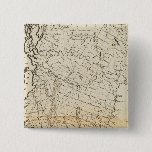 Vermont 7 vierkante button 5,1 cm (Voorkant)