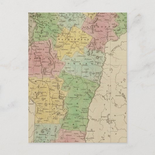 Vermont 8 briefkaart (Voorkant)