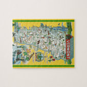 Vermont 8x10 Postkaart Kaart Legpuzzel (Horizontaal)