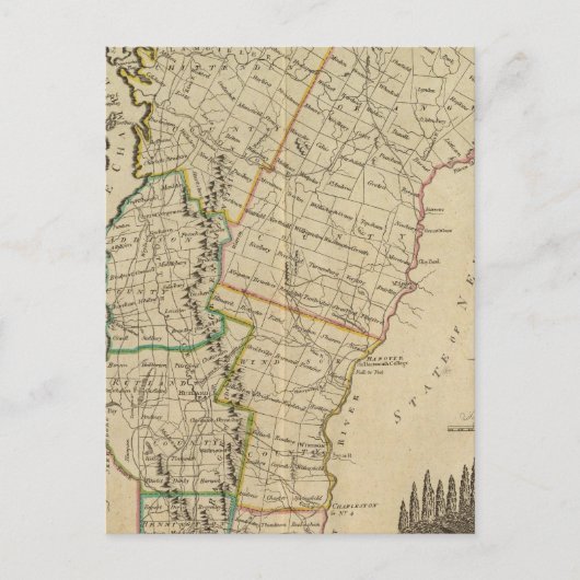 Vermont 9 briefkaart (Voorkant)