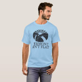 Vermont Ain't Flat T-shirt (Voorkant volledig)