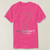 Vermont America Astronomy otal Solar Eclipse 2024 T-shirt (Design voorkant)