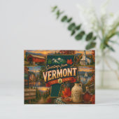 Vermont Ansichtkaart Briefkaart (Staand voorkant)