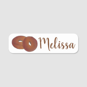 Vermont Apple Cider Donut Pastry Doughnut Naamplaatje
