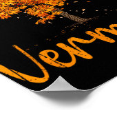 Vermont Autumn Colors, New England, Tree Fall Foli Poster (Hoek)