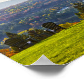 Vermont Autumn Evening Uitzicht Poster (Hoek)