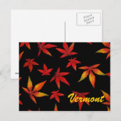 Vermont Autumn Leaves Briefkaart (Voorkant / Achterkant)