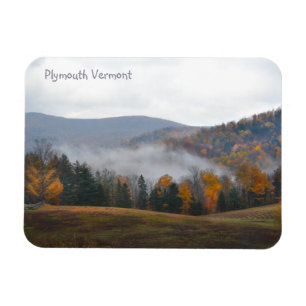 Vermont Autumn Morning Magnet Magneet