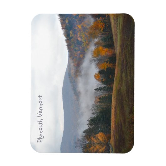 Vermont Autumn Morning Magnet Magneet (Verticaal)