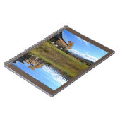 Vermont Barn met reflecties Notitieboek (Linkerzijde)