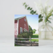 Vermont Barn Postcard Briefkaart (Staand voorkant)