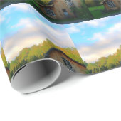 Vermont Barn Wrapping Paper Cadeaupapier (Rol Hoek)