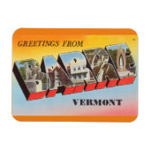 Vermont, Barre Magnet Magneet (Horizontaal)
