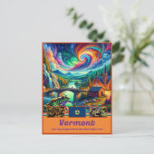 Vermont betoverde landschappen schilderachtig briefkaart (Staand voorkant)
