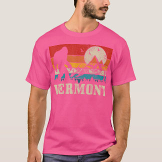 Vermont Bigfoot Mountains Hiking Camping H T-shirt