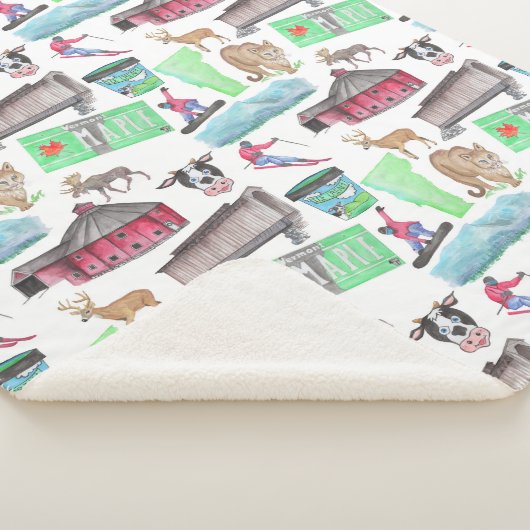 Vermont Blanket Sherpa Deken (3/4)