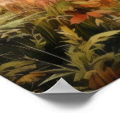 Vermont Boerderij Life Autumn Scenery Waterverf Ar Poster (Hoek)