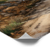 Vermont Boerderij Life Autumn Scenery Waterverf Ar Poster (Hoek)