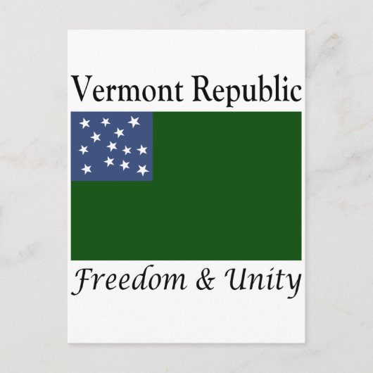 Vermont Briefkaart (Voorkant)