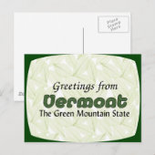Vermont Briefkaart (Voorkant / Achterkant)