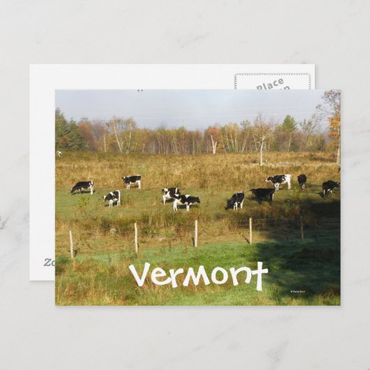 Vermont Briefkaart (Voorkant / Achterkant)