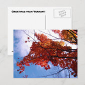 Vermont Briefkaart 1 (Voorkant / Achterkant)