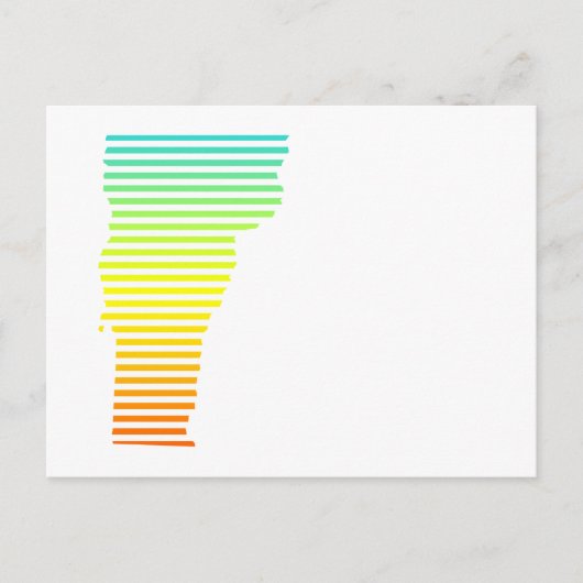 vermont chill fade briefkaart (Voorkant)