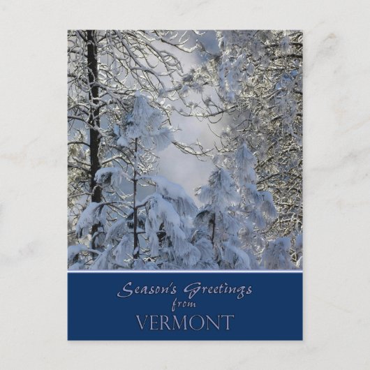 Vermont Christmas Kaart / staat specifieke briefka (Voorkant)