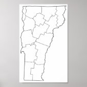 Vermont County's Blank overzicht (Voorkant)