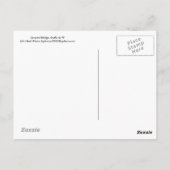 Vermont Covered Bridge Guilford Briefkaart (Achterkant)