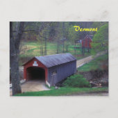 Vermont Covered Bridge Guilford Briefkaart (Voorkant)