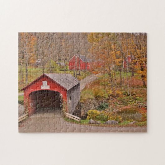 Vermont Covered Bridge Legpuzzel (Horizontaal)