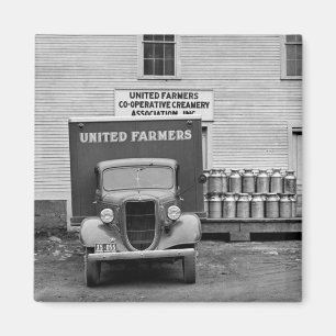 Vermont Dairy Co-op, jaren '30 Magneet
