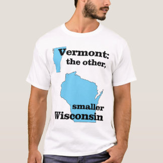 Vermont: de andere, kleinere Wisconsin T-shirt