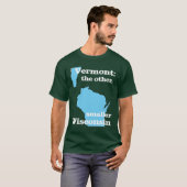 Vermont: de andere, kleinere Wisconsin T-shirt (Voorkant volledig)