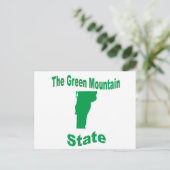 Vermont: De Groene Berg Staat Briefkaart (Staand voorkant)