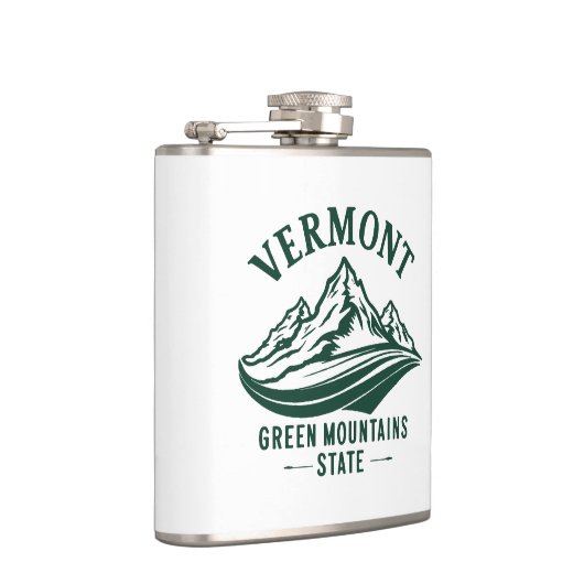 Vermont De staat Groen Berg Heupfles (Rechts)