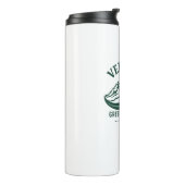 Vermont De staat Groen Berg Thermosbeker (Gedraaid links)