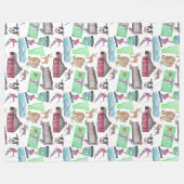 Vermont Design Fleece Blanket (Voorkant (Horizontaal))