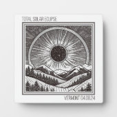 Vermont Eclipse Fotoplaat (Voorkant)