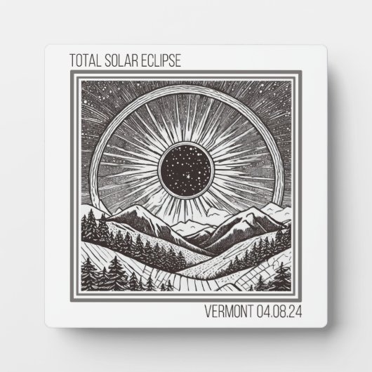 Vermont Eclipse Fotoplaat (Voorkant)