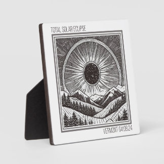 Vermont Eclipse Fotoplaat