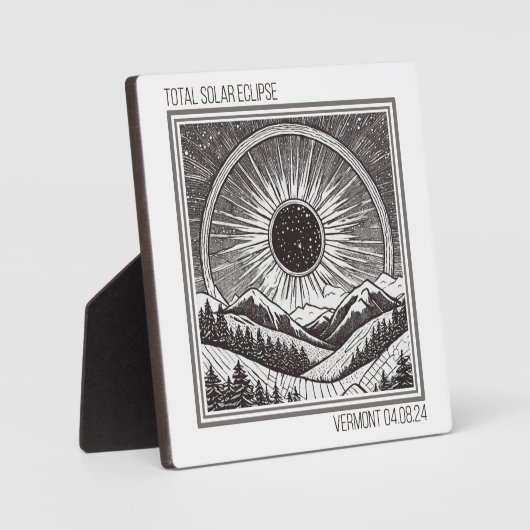 Vermont Eclipse Fotoplaat (Voorkant)