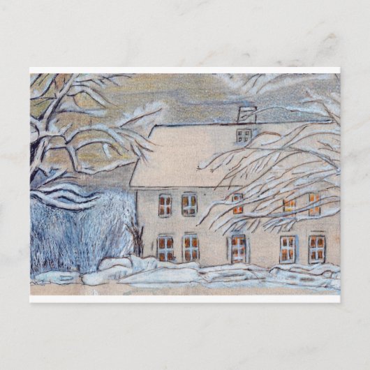 Vermont Farmhouse Briefkaart (Voorkant)