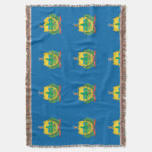 VERMONT FLAG DEKEN (Voorkant Verticaal)