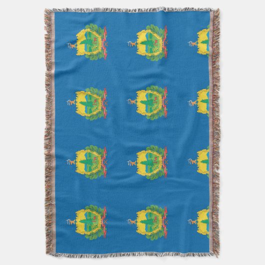 VERMONT FLAG DEKEN (Voorkant Verticaal)